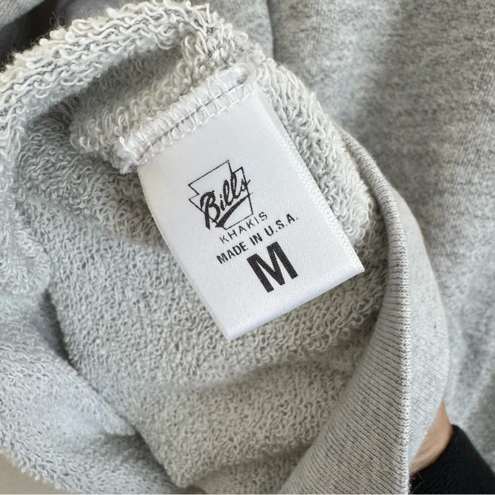 Bill Khakis Grey Crew Neck Pull Over Sweater